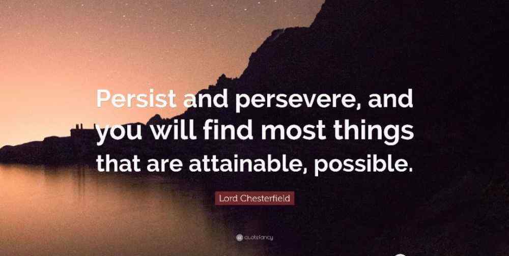 persevere 英语短语：persevere persist
