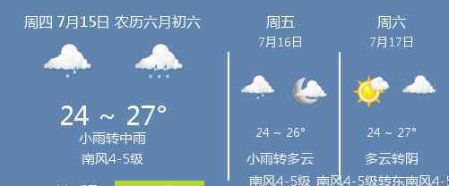 青岛天气预报24小时 7月15日青岛天气/青岛天气预报